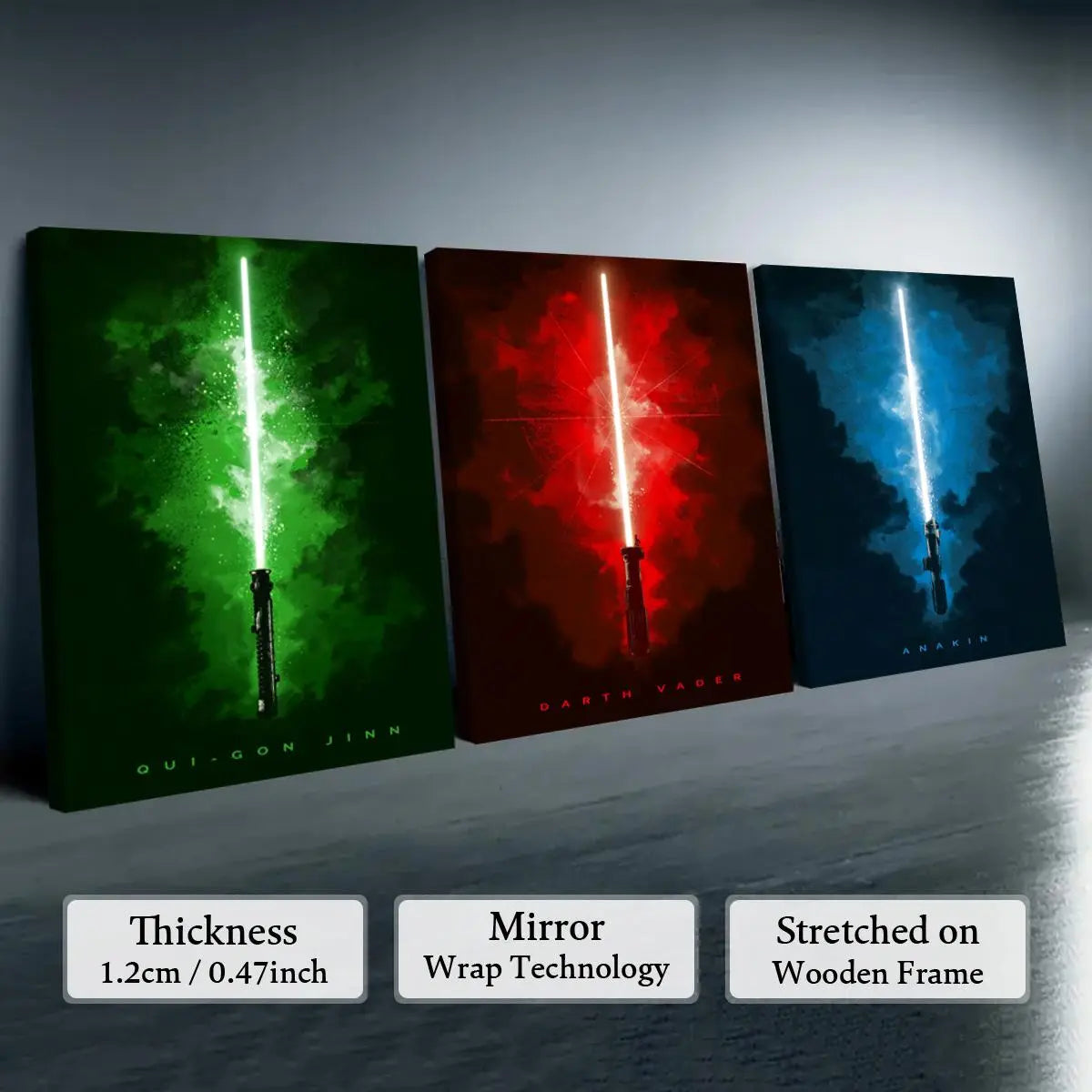 Neon Game & Football Themed Canvas Painting with Frame, Artistic 3 Counts/set Modern Cool Design Art Wall Decor, Wall Art Decor for Home Living Room Bedroom Office, Hanging Wall Art, Canvas Prints, Modern Home Decoration - Specification: 12X16inch(Framed)-G, Color: Multicolor