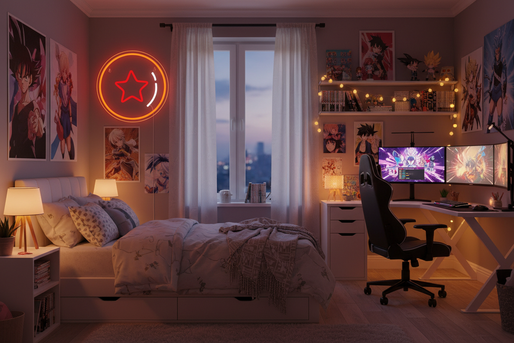 Anime Neon Sign - Bedroom